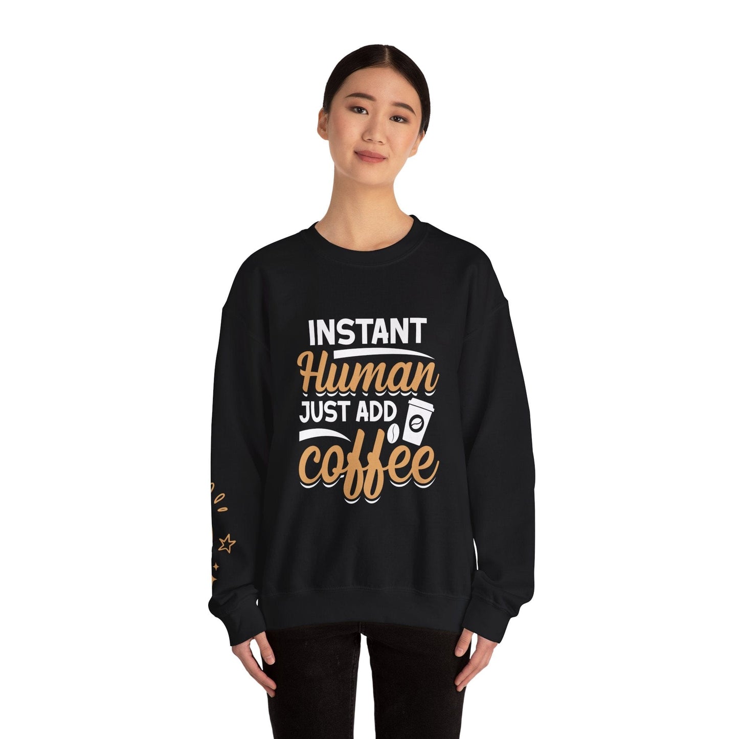 Ink and Charms Designs Sweatshirt Coffee Mode Heavy Blend Crewneck Sweatshirt