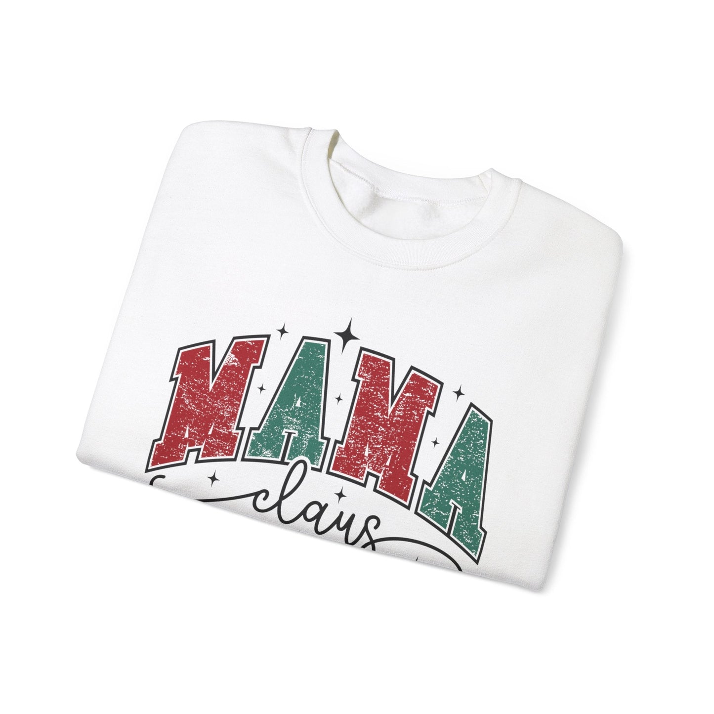 Ink and Charms Designs Sweatshirt Crewneck Sweatshirt Mama Clause Design with Kids' Names
