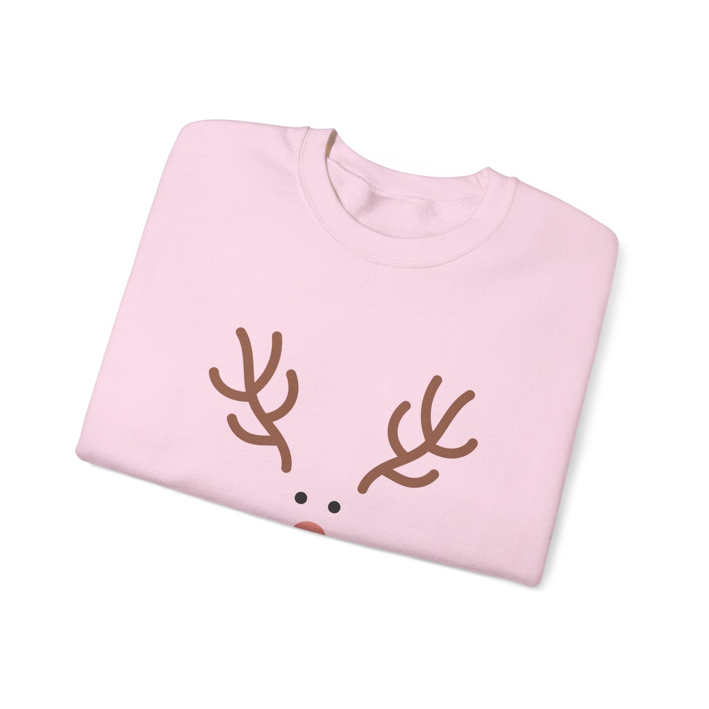 Ink and Charms Designs Sweatshirt Cute in a world of Reindeer be a Rodolph Unisex Sweatshirt