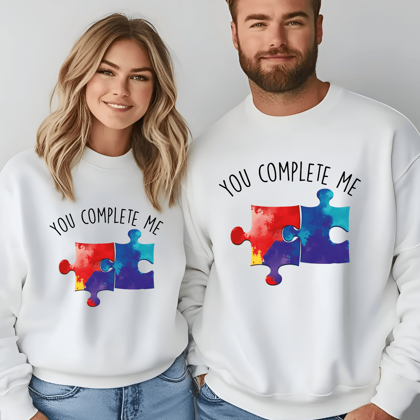 Ink and Charms Designs Sweatshirt Funny Valentine Couple- Sweatshirts