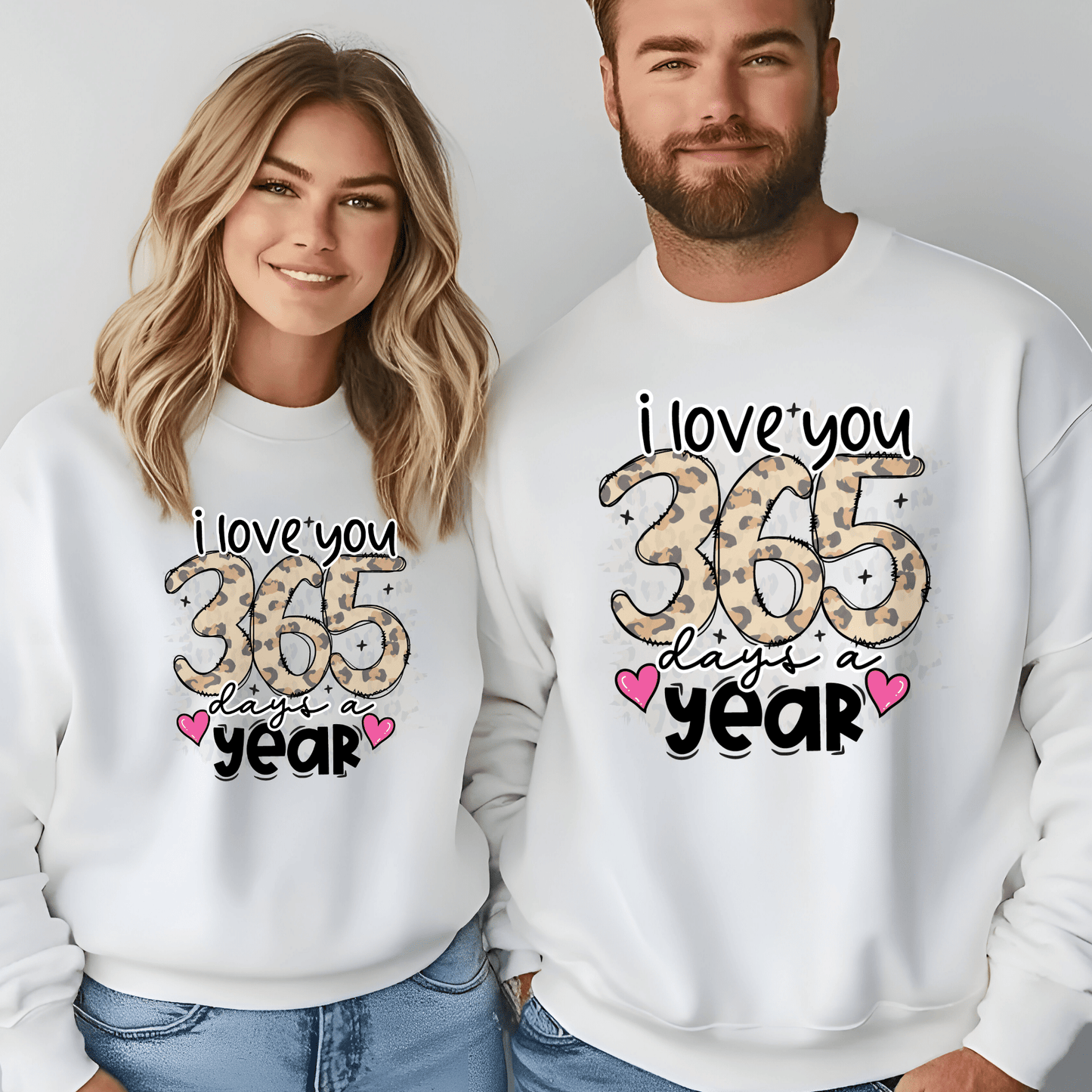Ink and Charms Designs Sweatshirt Funny Valentine Couple- Sweatshirts