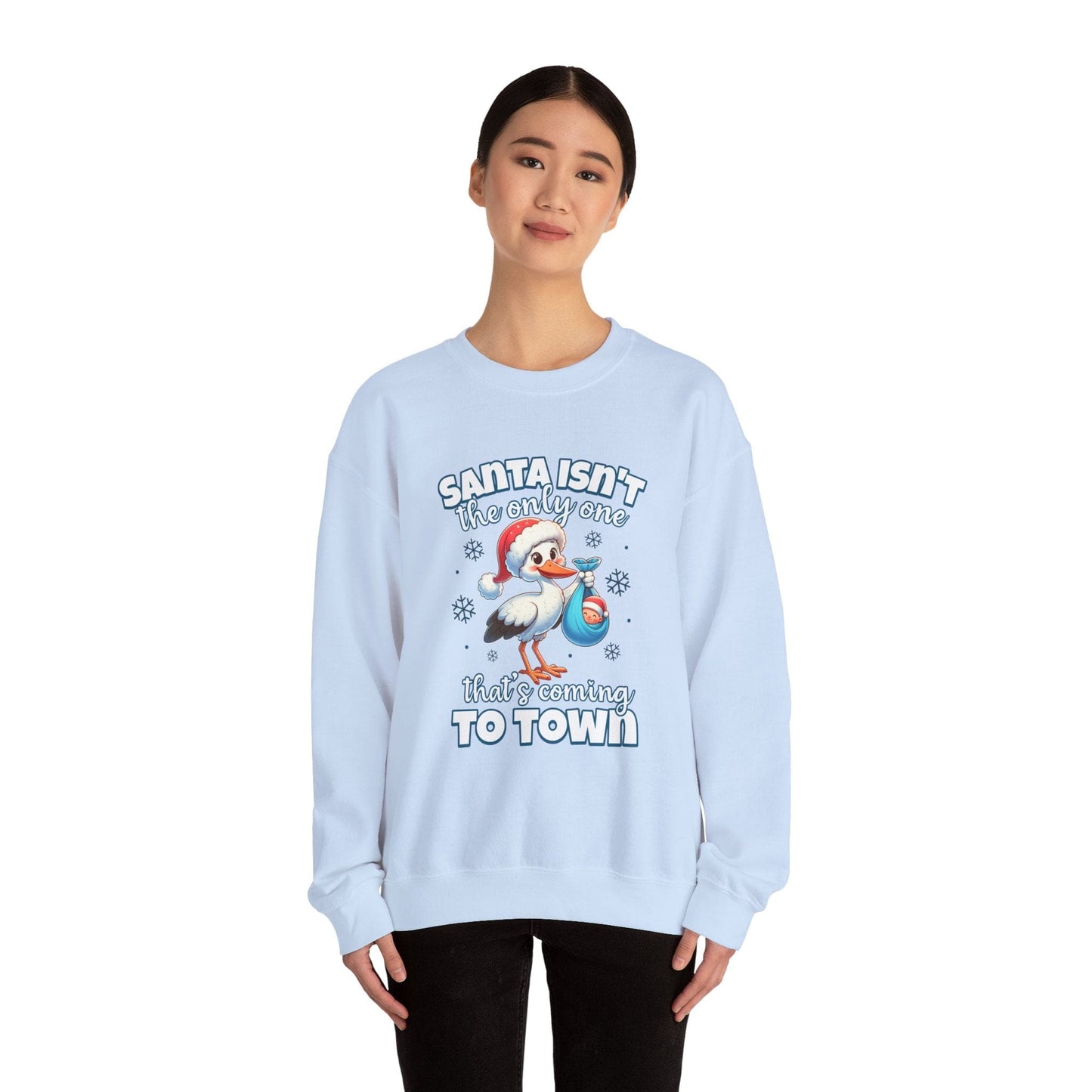 Ink and Charms Designs Sweatshirt Heavy Blend™ Crewneck Sweatshirt Mom to Be Funny Christmas Pregnancy Announcement