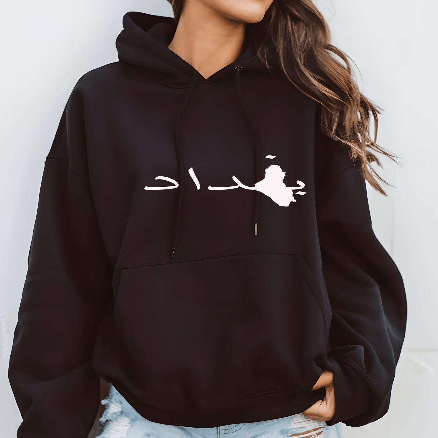 Ink and Charms Designs Sweatshirt Hoodie / Black / S Iraq Collection