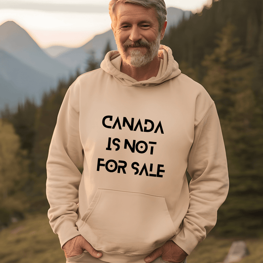 Ink and Charms Designs Sweatshirt Hoodie / Light Pink / S Canada Is Not for Sale Apparel Collection