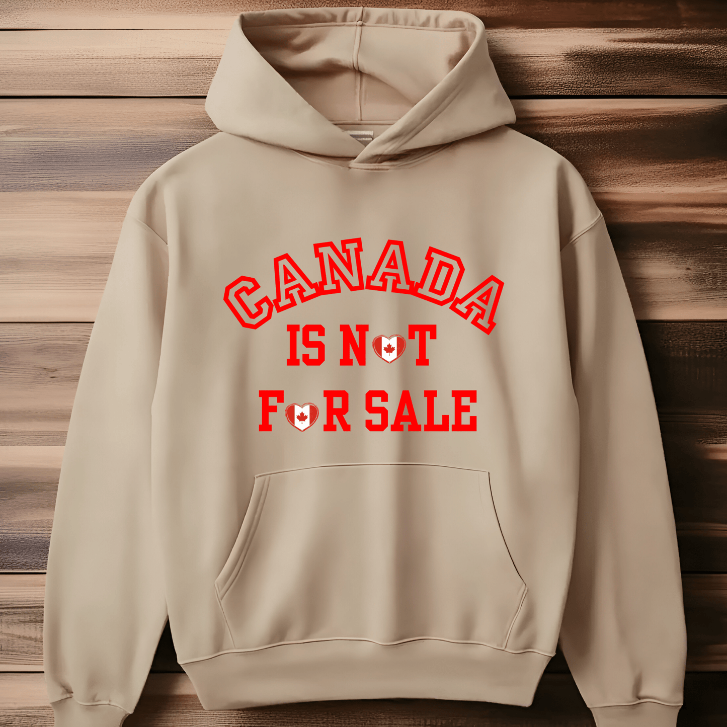 Ink and Charms Designs Sweatshirt Hoodie / Pink / S Canada Is Not for Sale Apparel Collection