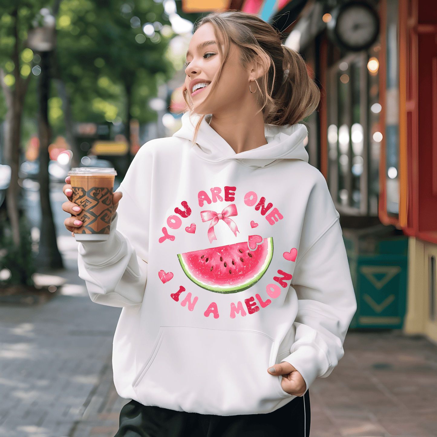 Ink and Charms Designs Sweatshirt Hoodie / Pink / S ππ Celebrate Love with a Sweet and Fruity Twist! ππ- T-shirt, Sweatshirt & Hoodie