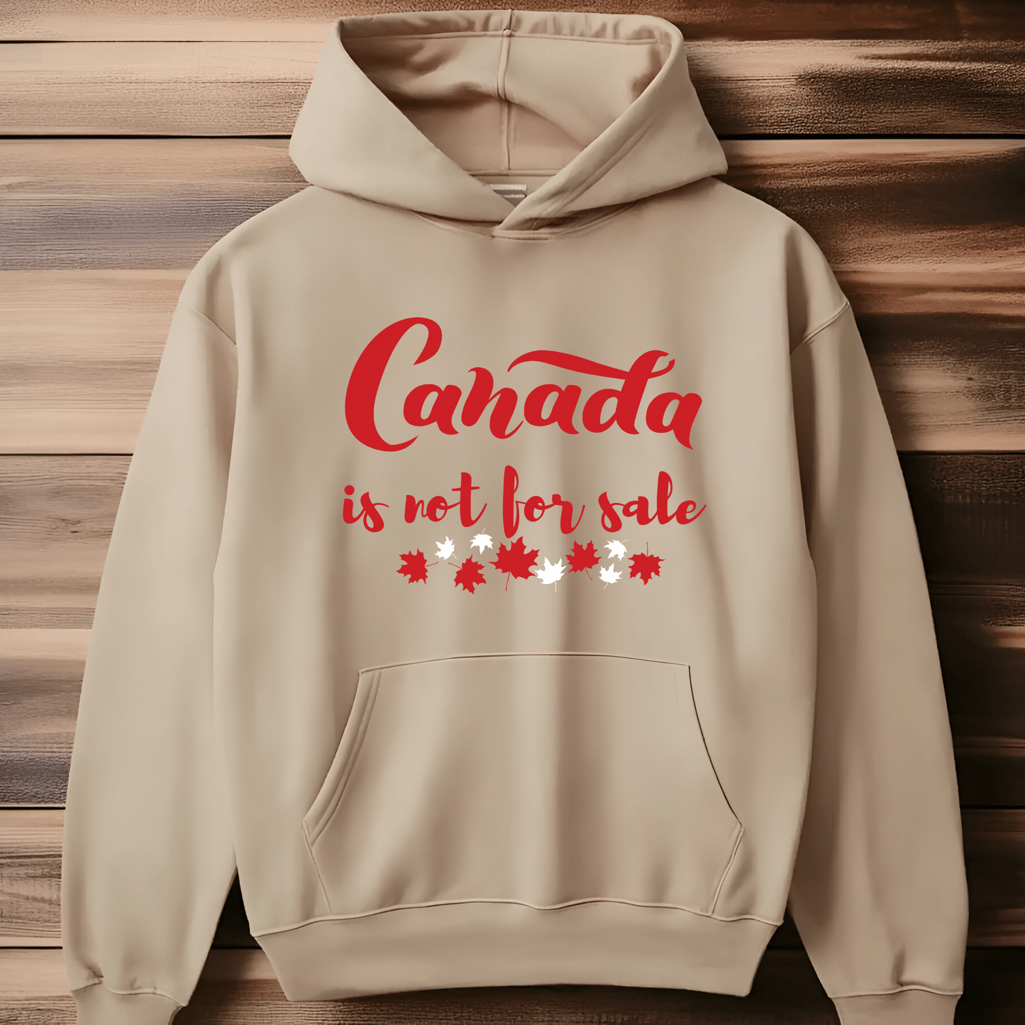 Ink and Charms Designs Sweatshirt Hoodie / Safety Pink / S Canada Is Not for Sale Apparel Collection