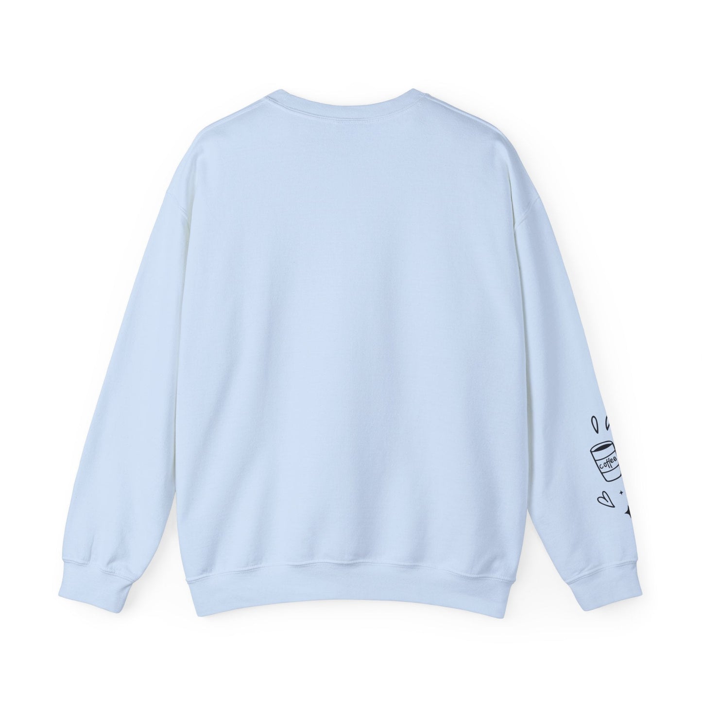 Ink and Charms Designs Sweatshirt Iced Coffee Addict Heavy Blend Crewneck Sweatshirt