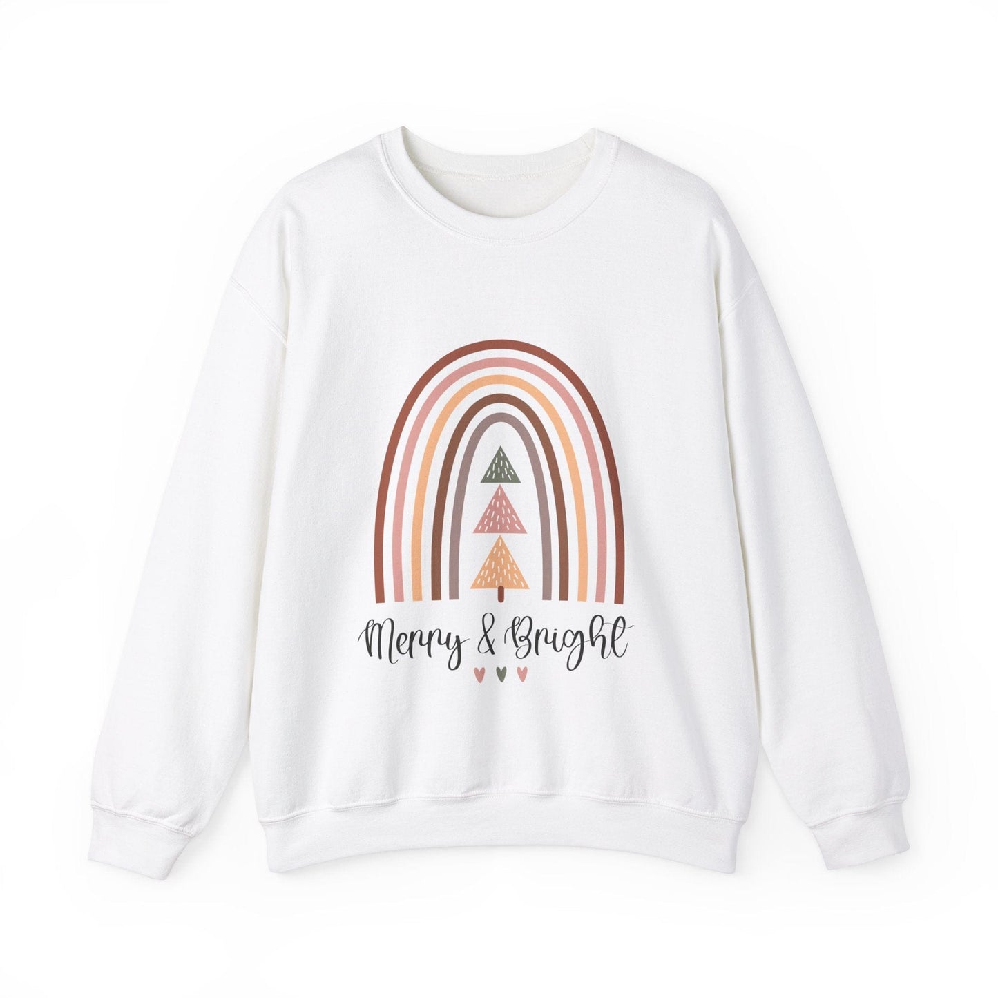 Ink and Charms Designs Sweatshirt Merry and bright Unisex Sweatshirt