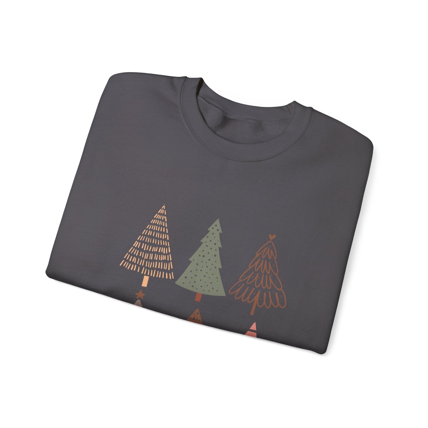 Ink and Charms Designs Sweatshirt Pastel color Christmas Unisex Sweatshirt