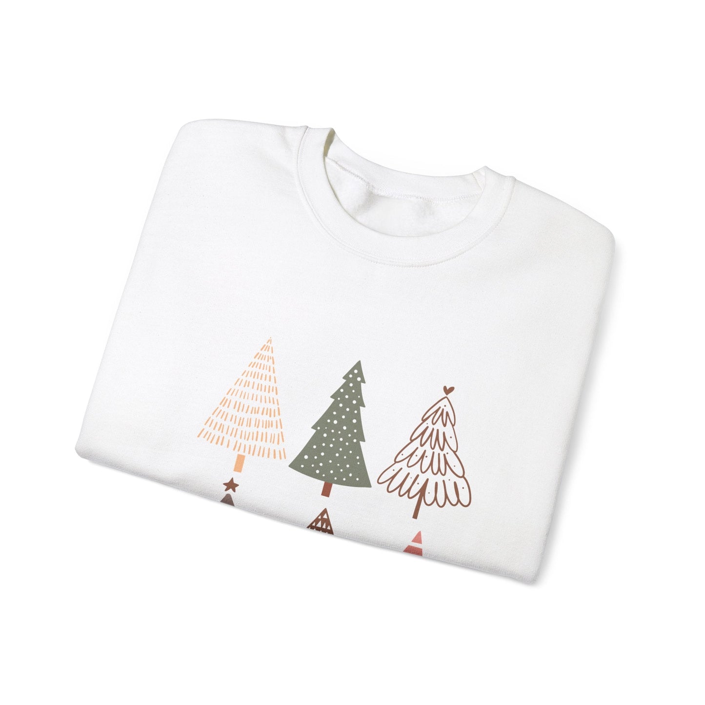 Ink and Charms Designs Sweatshirt Pastel color Christmas Unisex Sweatshirt