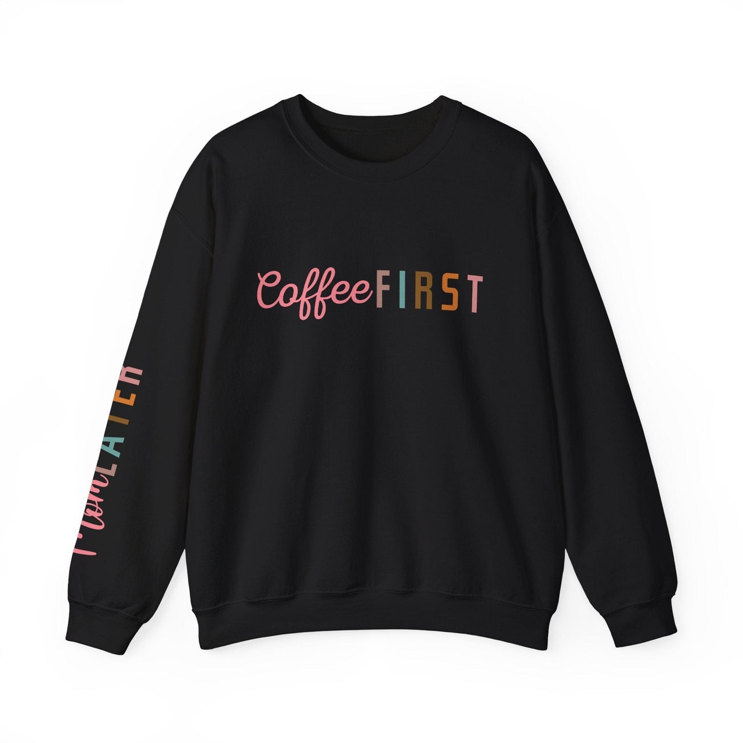 Ink and Charms Designs Sweatshirt S / Black Coffee Mode Heavy Blend Crewneck Sweatshirt