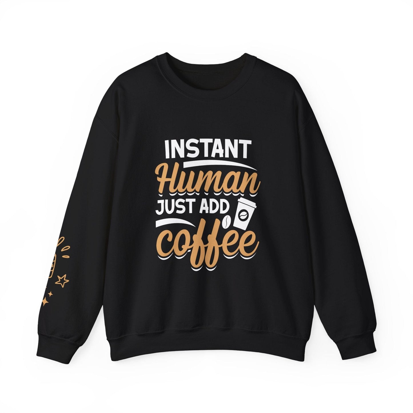Ink and Charms Designs Sweatshirt S / Black Coffee Mode Heavy Blend Crewneck Sweatshirt