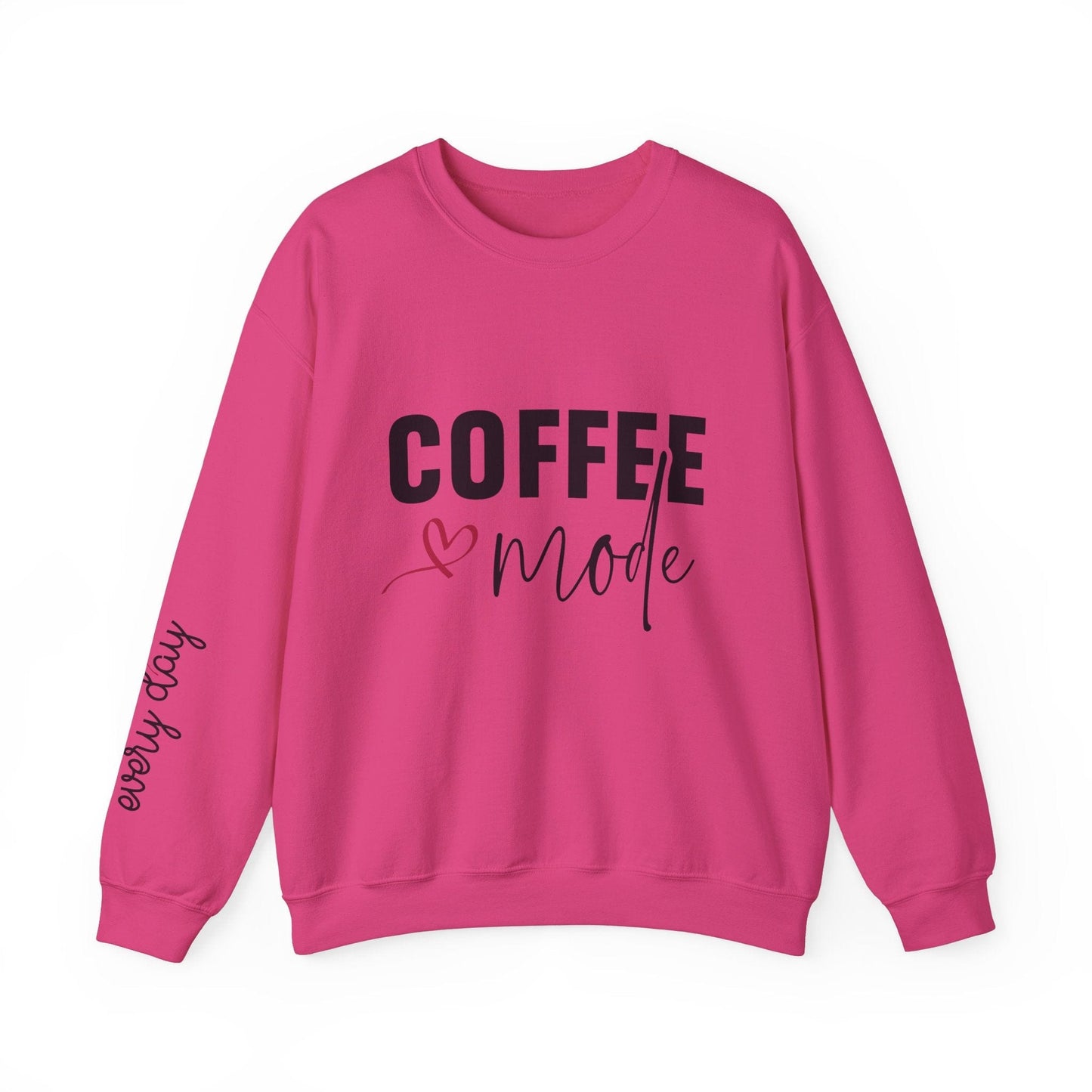 Ink and Charms Designs Sweatshirt S / Heliconia Coffee Mode Heavy Blend Crewneck Sweatshirt