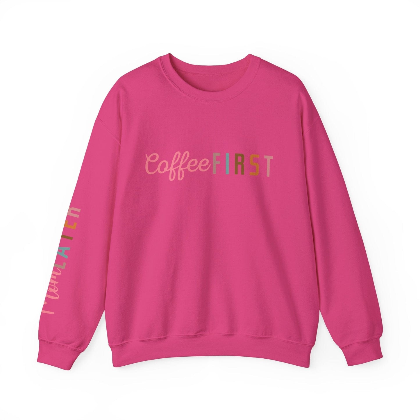 Ink and Charms Designs Sweatshirt S / Heliconia Coffee Mode Heavy Blend Crewneck Sweatshirt