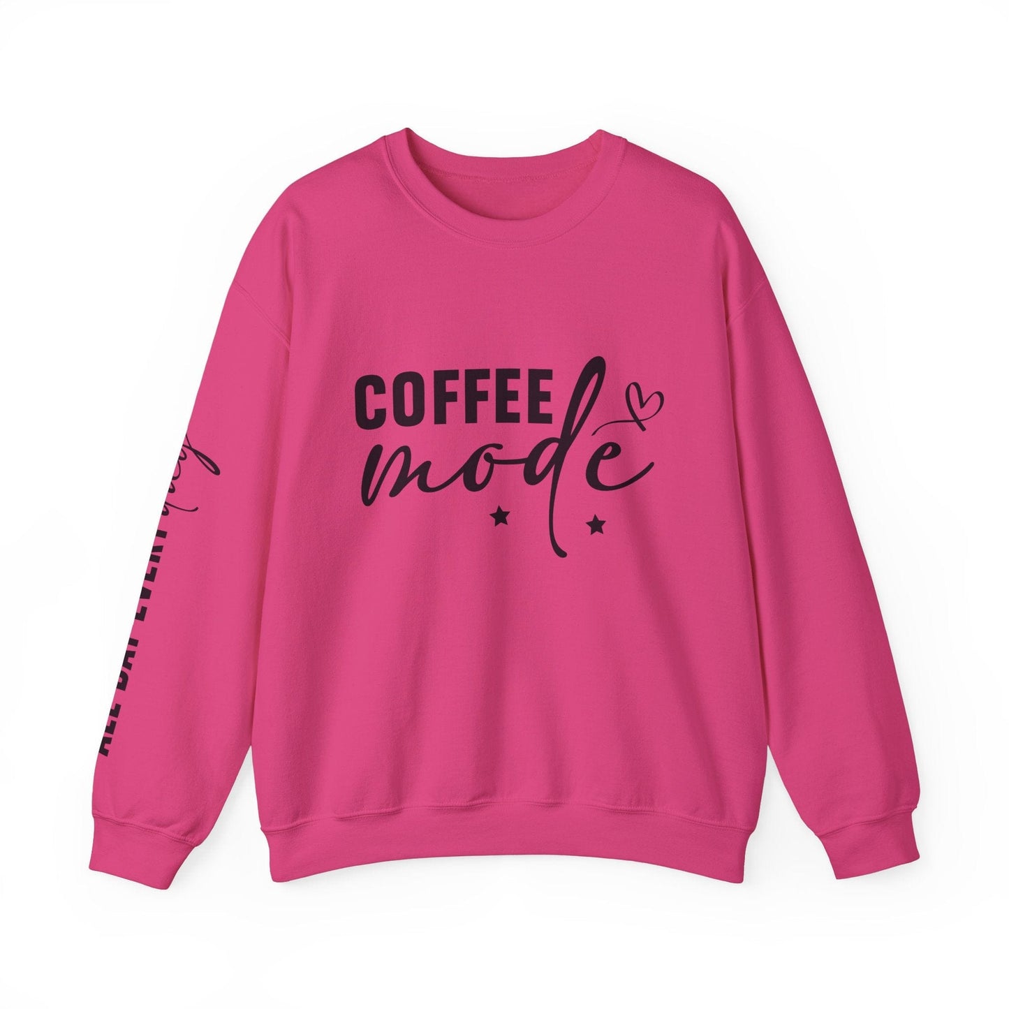 Ink and Charms Designs Sweatshirt S / Heliconia Coffee Mode Heavy Blend Crewneck Sweatshirt