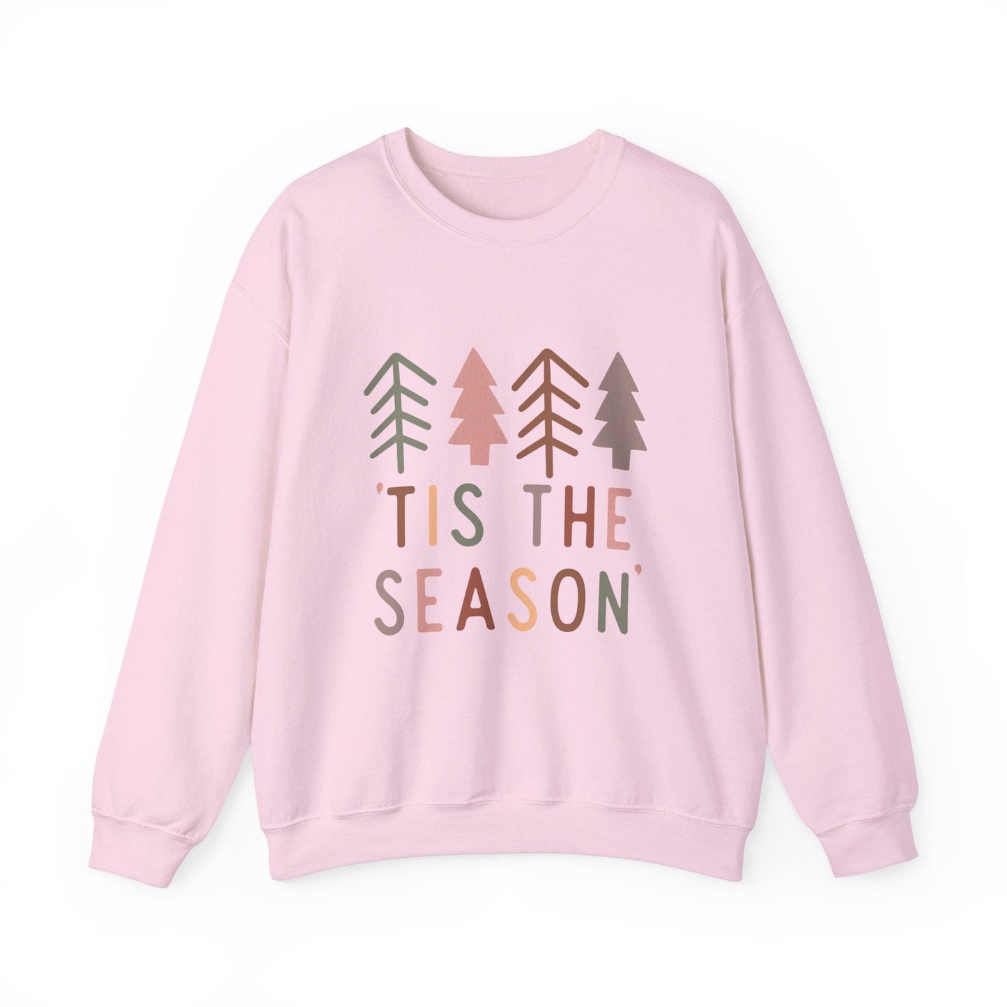 Ink and Charms Designs Sweatshirt S / Light Pink Christmas Joy Unisex Sweatshirt