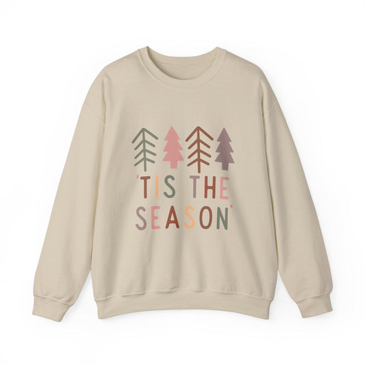 Ink and Charms Designs Sweatshirt S / Sand Christmas Joy Unisex Sweatshirt