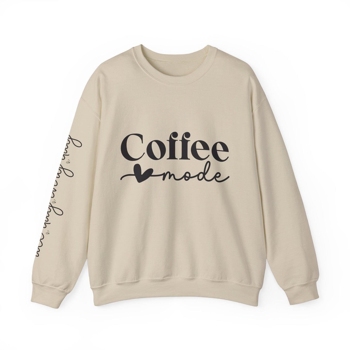 Ink and Charms Designs Sweatshirt S / Sand Coffee Mode Heavy Blend Crewneck Sweatshirt