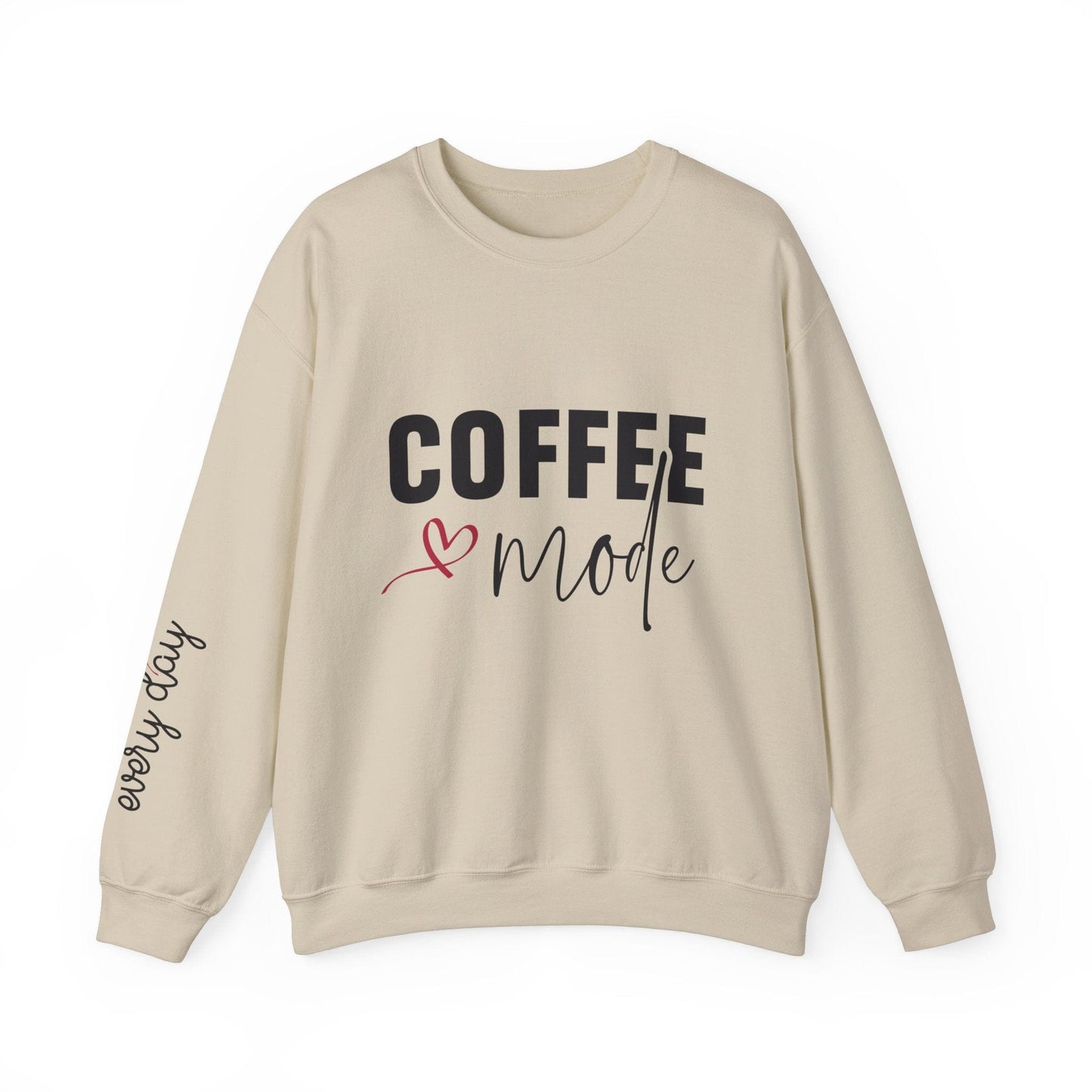 Ink and Charms Designs Sweatshirt S / Sand Coffee Mode Heavy Blend Crewneck Sweatshirt