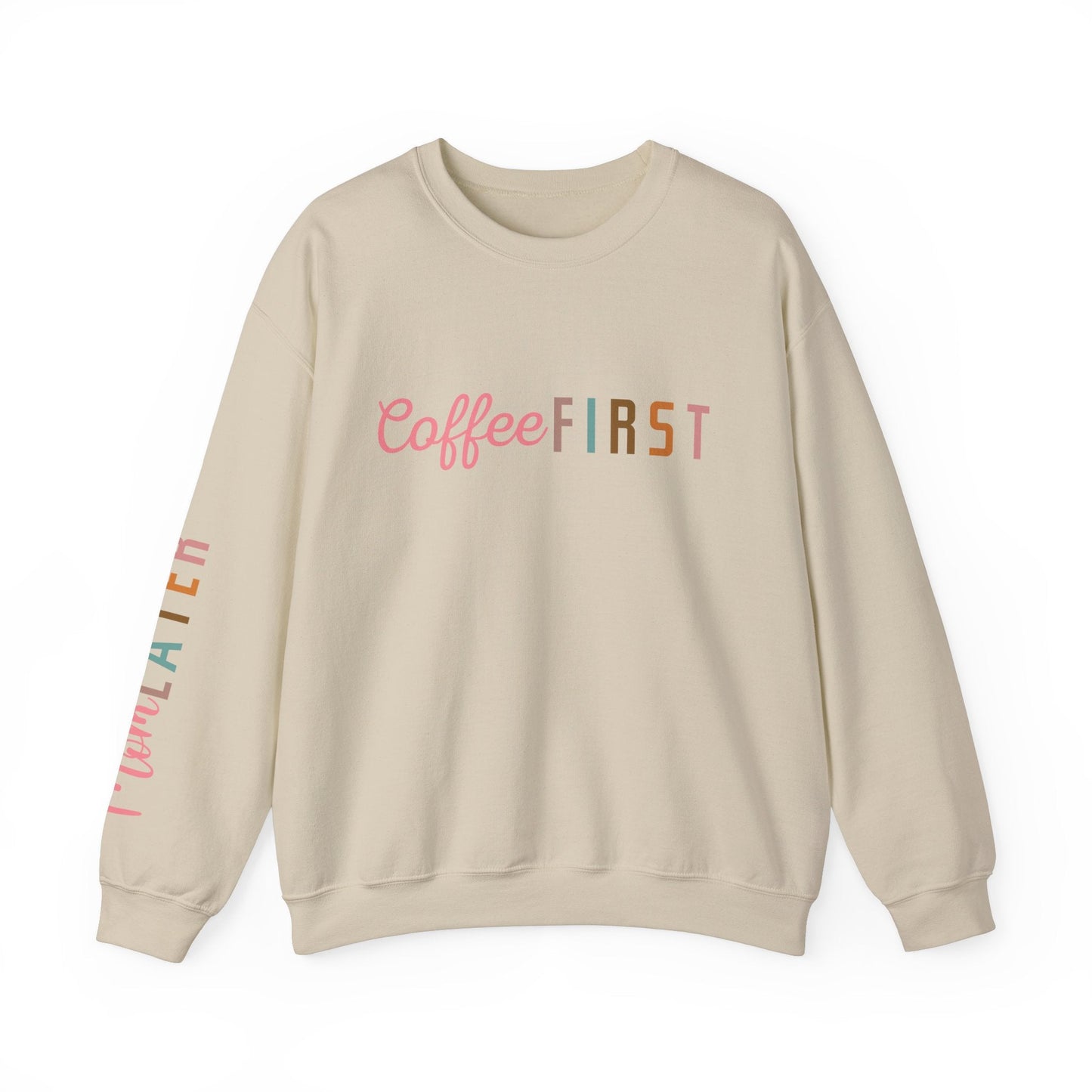 Ink and Charms Designs Sweatshirt S / Sand Coffee Mode Heavy Blend Crewneck Sweatshirt