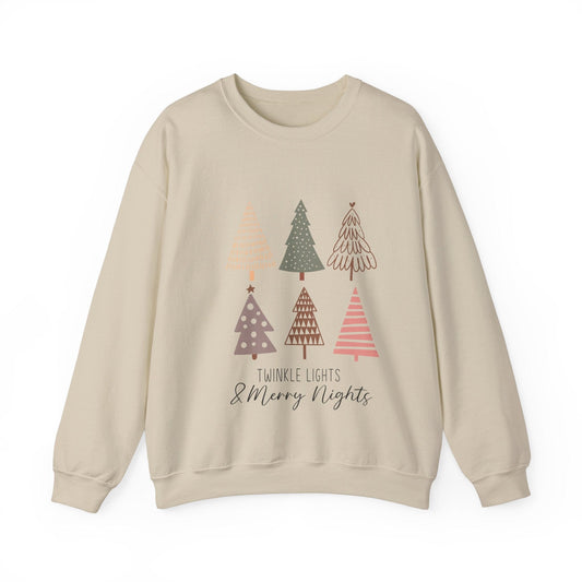 Ink and Charms Designs Sweatshirt S / Sand Pastel color Christmas Unisex Sweatshirt