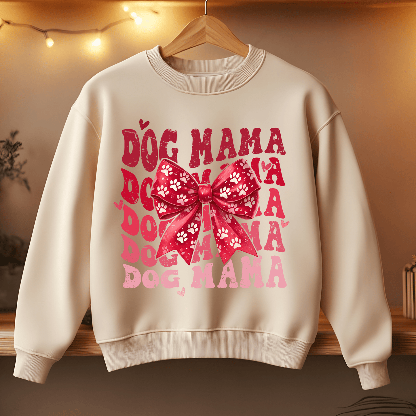 Ink and Charms Designs Sweatshirt San / S Dog Mama Sweatshirt