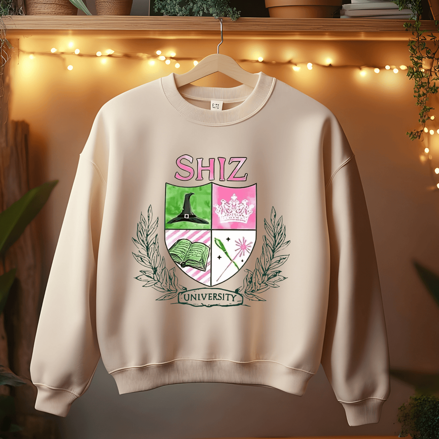 Ink and Charms Designs Sweatshirt Sweatshirt / Pink / S Wicked Design Hoodie, T-shirt, Sweatshirt & Tote bag
