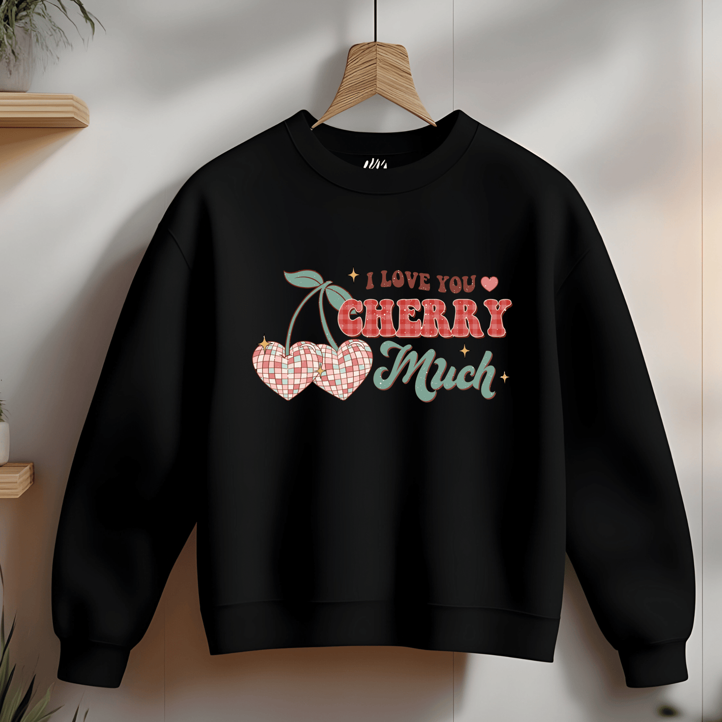 Ink and Charms Designs Sweatshirt 🍒❤️ Sweeten Your Style This Valentine’s Day! ❤️🍒- T-shirt, Sweatshirt & Hoodie