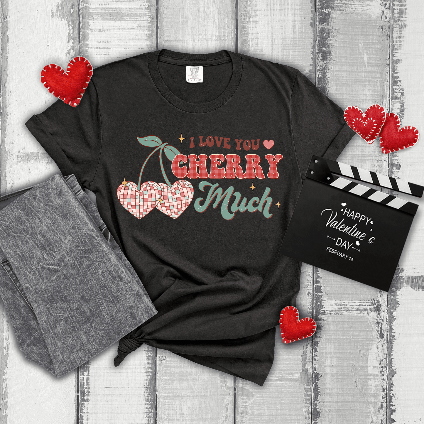 Ink and Charms Designs Sweatshirt 🍒❤️ Sweeten Your Style This Valentine’s Day! ❤️🍒- T-shirt, Sweatshirt & Hoodie