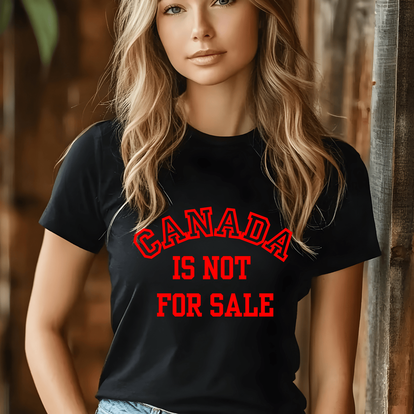 Ink and Charms Designs Sweatshirt T-shirt / Navy / S Canada Is Not for Sale Apparel Collection