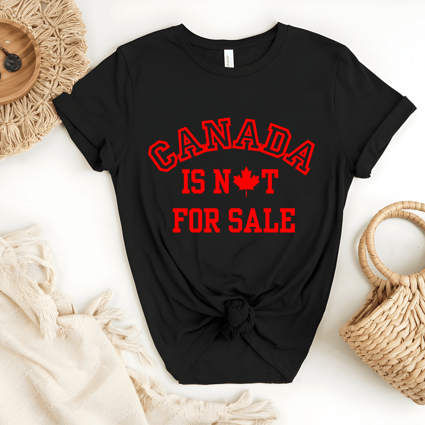 Ink and Charms Designs Sweatshirt T-shirt / Navy / S Canada Is Not for Sale Apparel Collection
