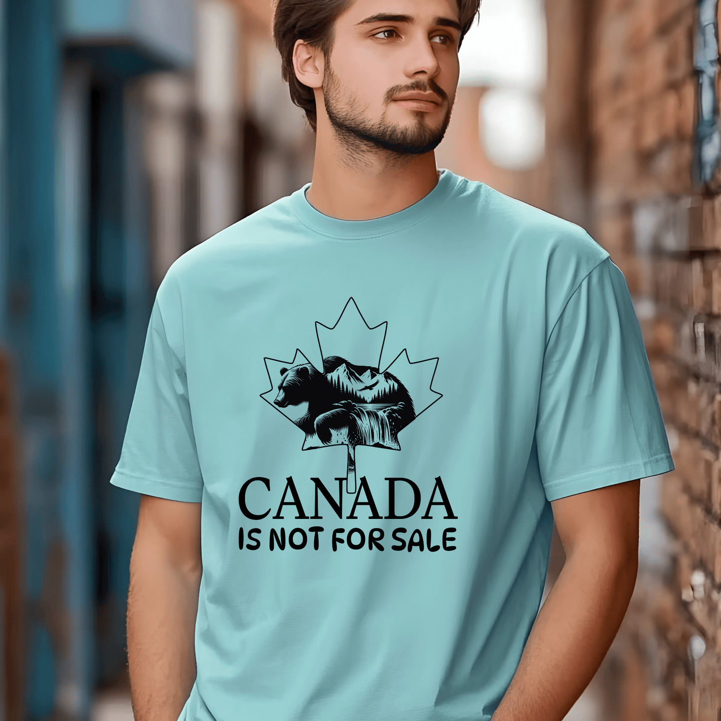 Ink and Charms Designs Sweatshirt T-shirt / Pink / S Canada Is Not for Sale Apparel Collection