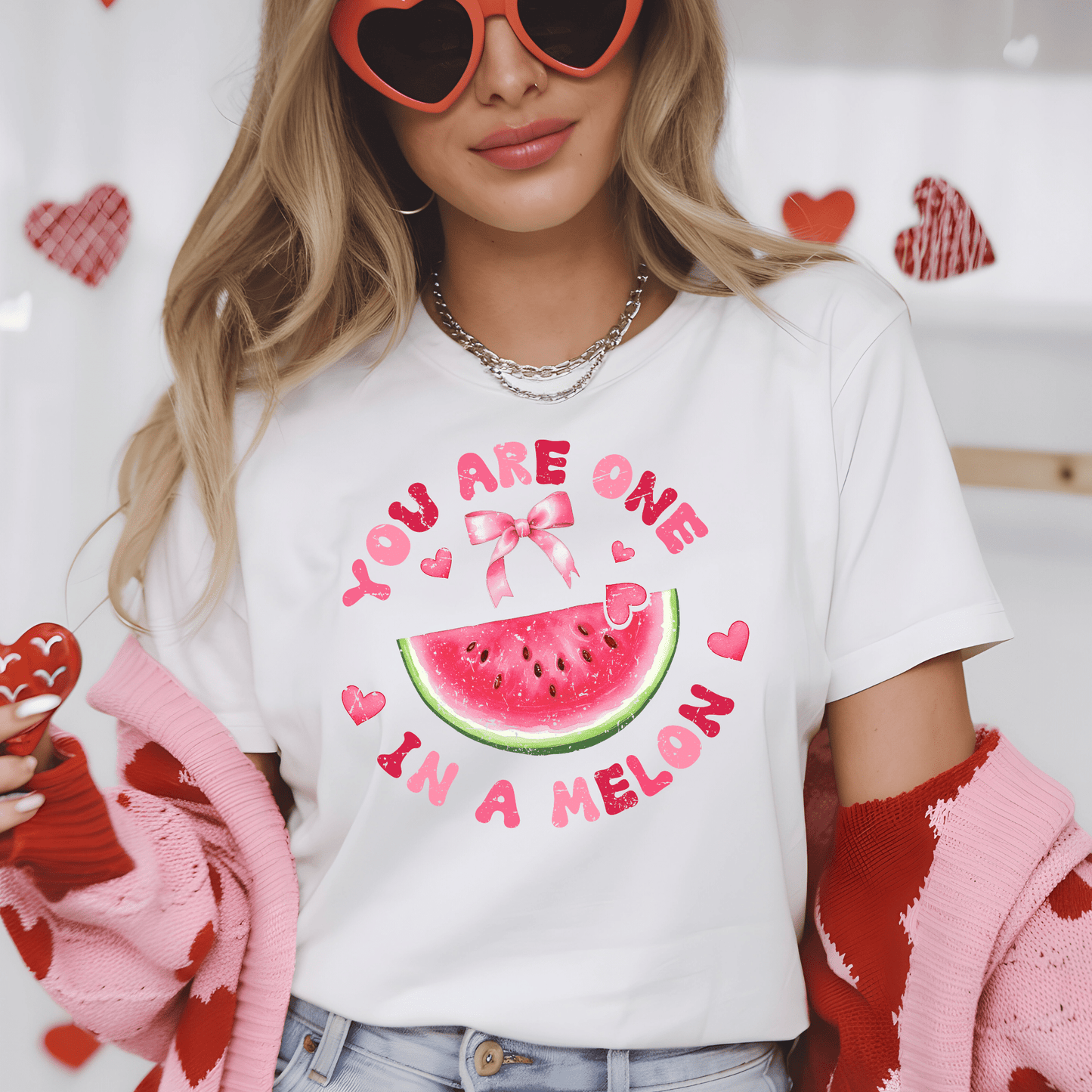 Ink and Charms Designs Sweatshirt T-shirt / Pink / S ππ Celebrate Love with a Sweet and Fruity Twist! ππ- T-shirt, Sweatshirt & Hoodie