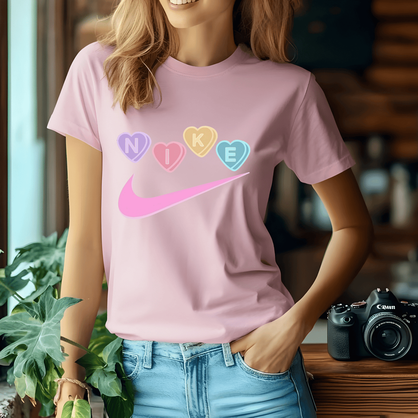 Ink and Charms Designs Sweatshirt T-shirt / S / White Athletic Valentines day T-shirt/Sweatshirt