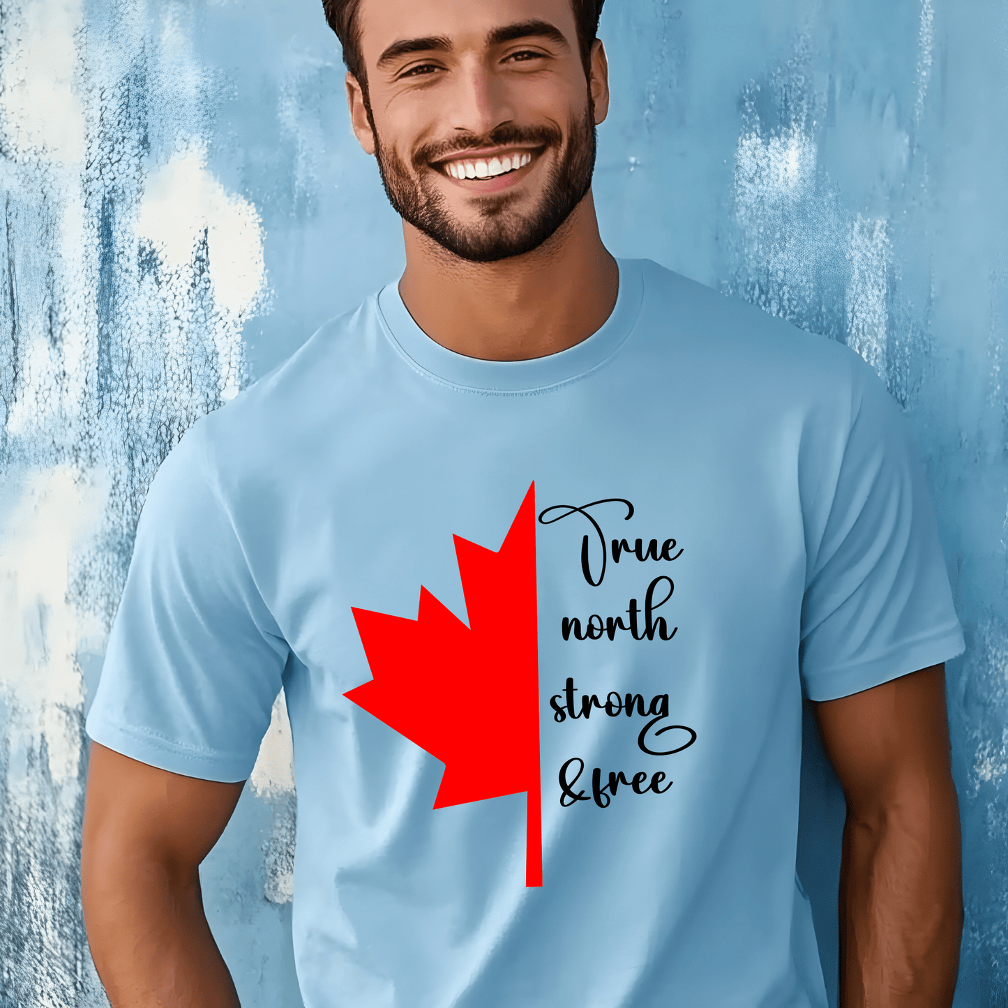 Ink and Charms Designs Sweatshirt "True North Strong & Free" Apparel Collection: Wear Your Canadian Pride!