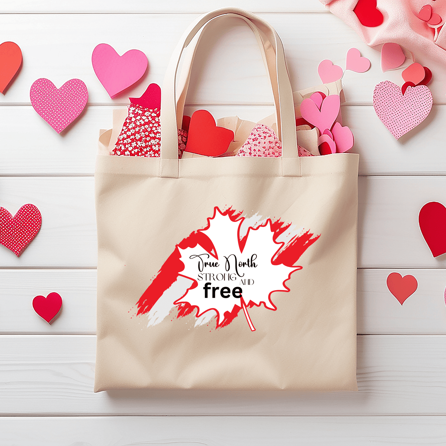 Ink and Charms Designs Sweatshirt "True North Strong & Free" Apparel Collection: Wear Your Canadian Pride!
