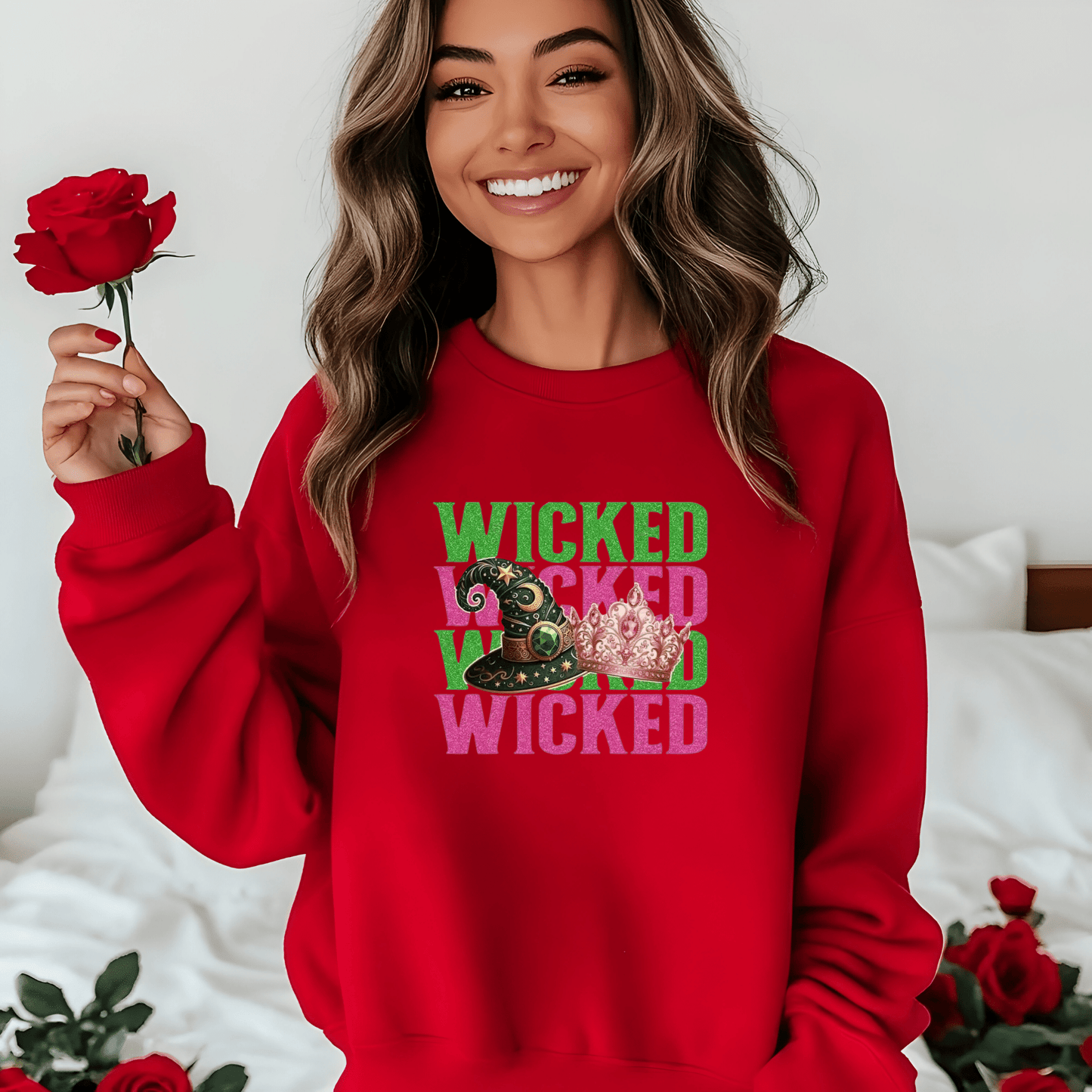 Ink and Charms Designs Sweatshirt Wicked Design Hoodie, T-shirt, Sweatshirt & Tote bag