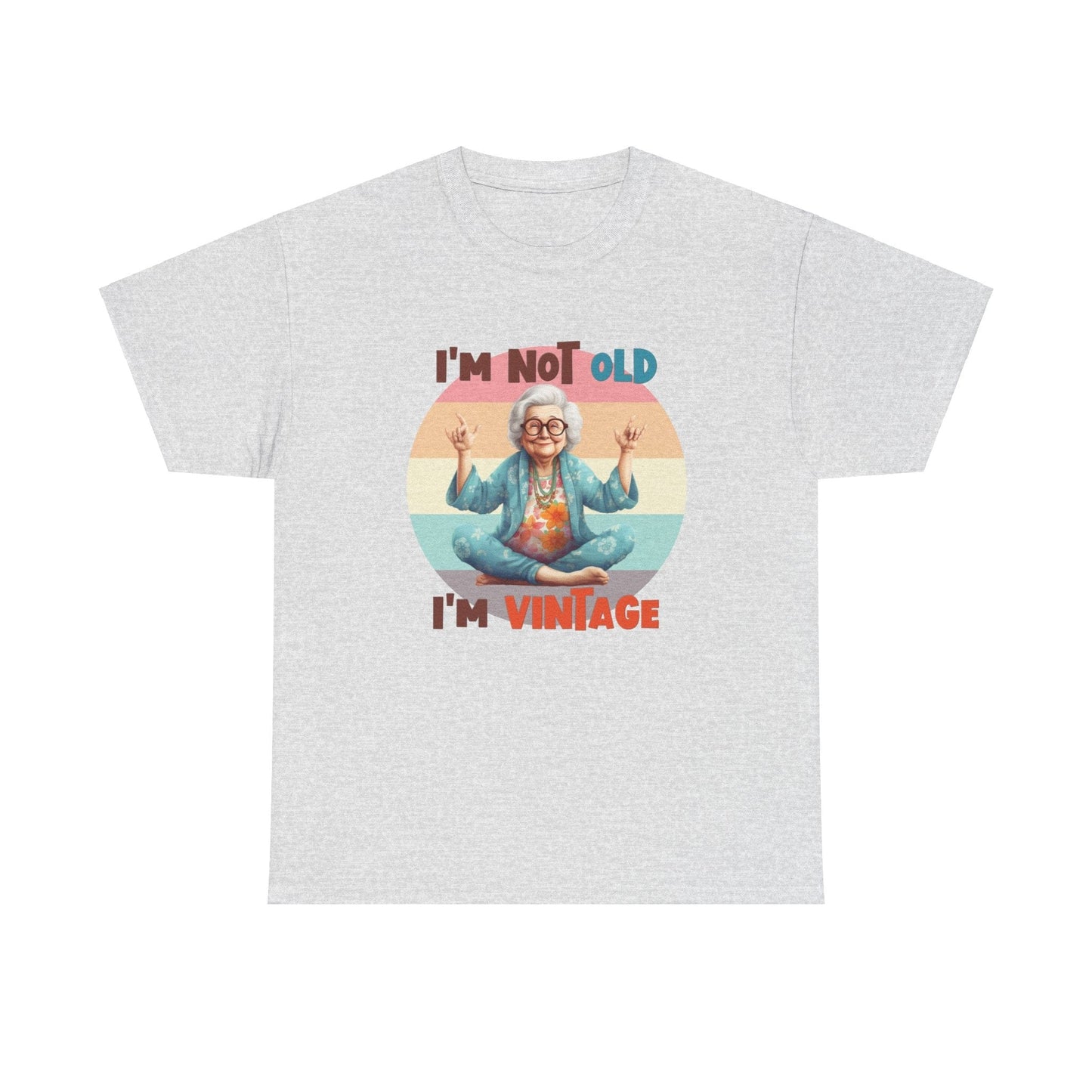 Ink and Charms Designs T-Shirt Ash / S Vintage Women's Tee - I am not old, I am vintage funny shirt