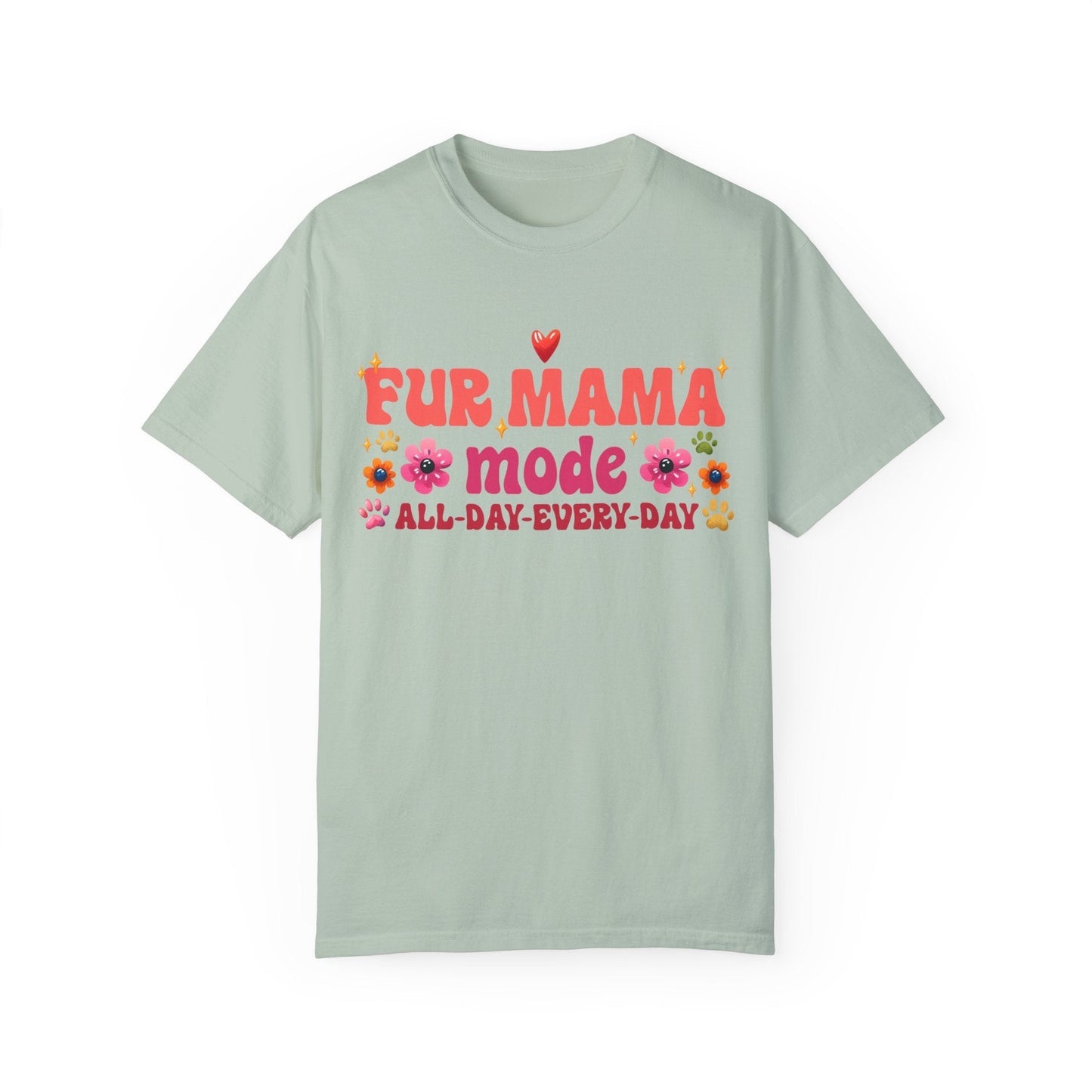 Printify T-Shirt Bay / S Fur Mama Mode T-Shirt