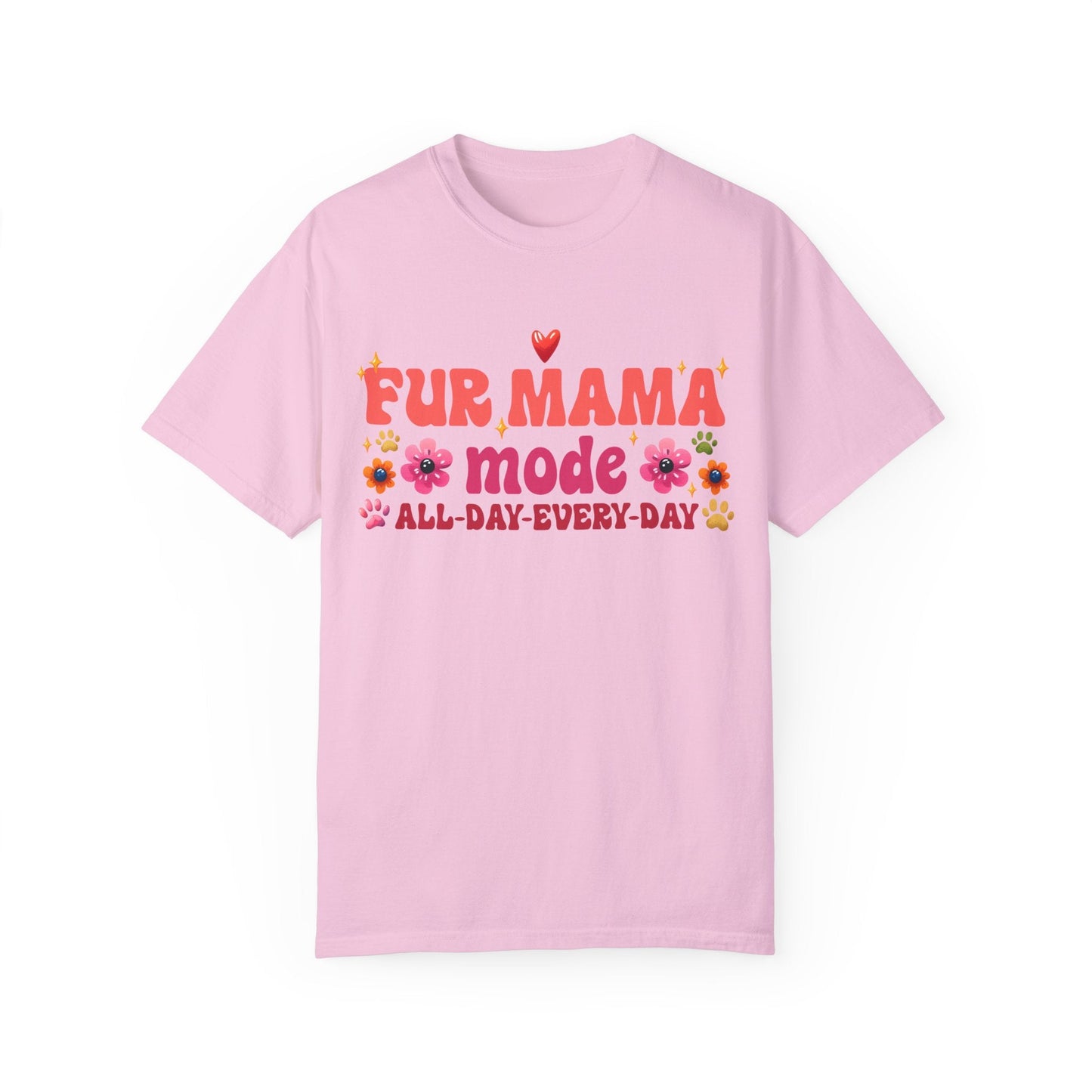 Printify T-Shirt Blossom / S Fur Mama Mode T-Shirt