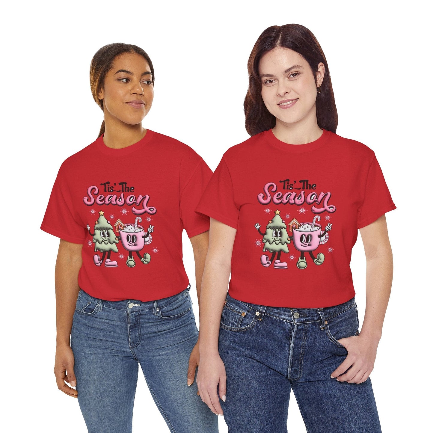 Ink and Charms Designs T-Shirt Christmas Hot Cocoa Unisex Tee