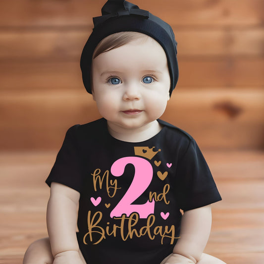 Ink and Charms Designs T-Shirt Custom Birthday T-Shirts – Personalized Family Matching Tees (Copy)