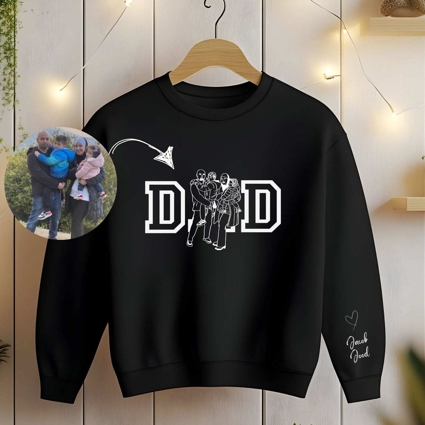 Ink and Charms Designs T-Shirt Detailed Line Art T-Shirt (Bold & Artistic)