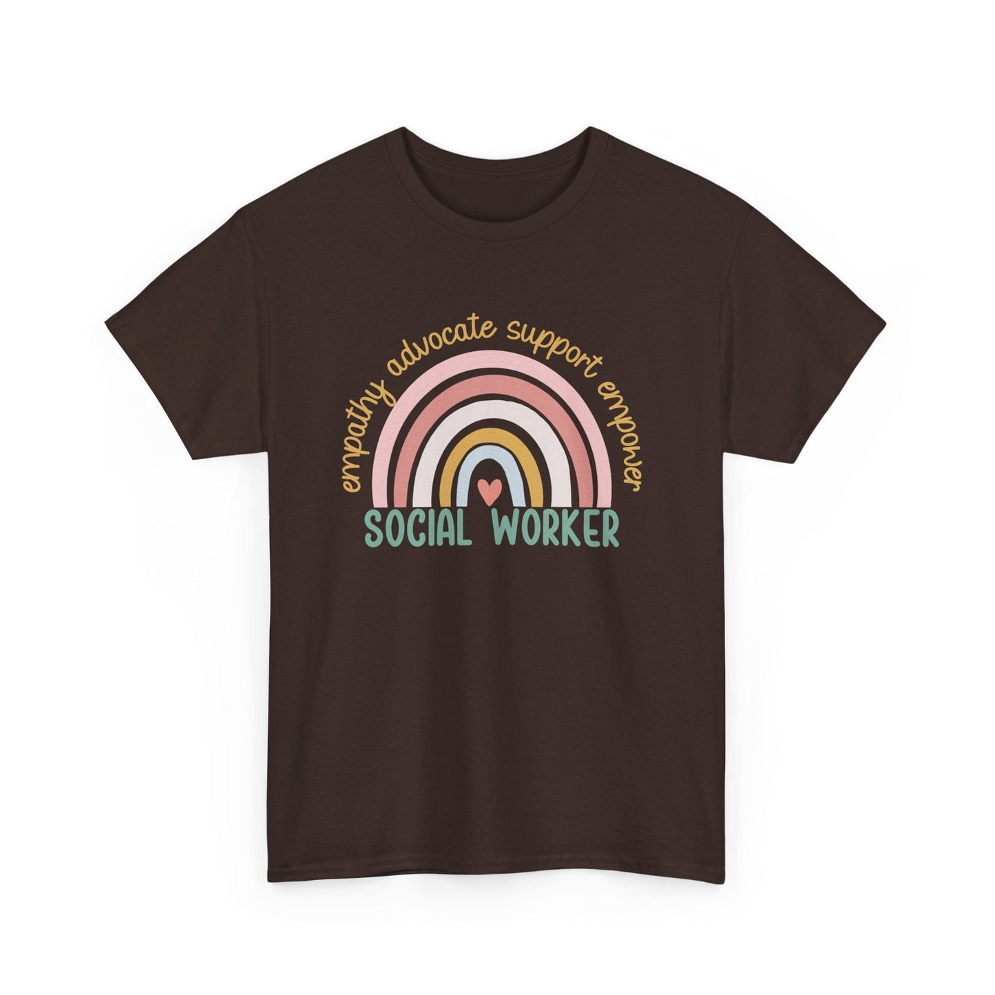 Ink and Charms Designs T-Shirt Empathy Advocate Social Worker Unisex Tee
