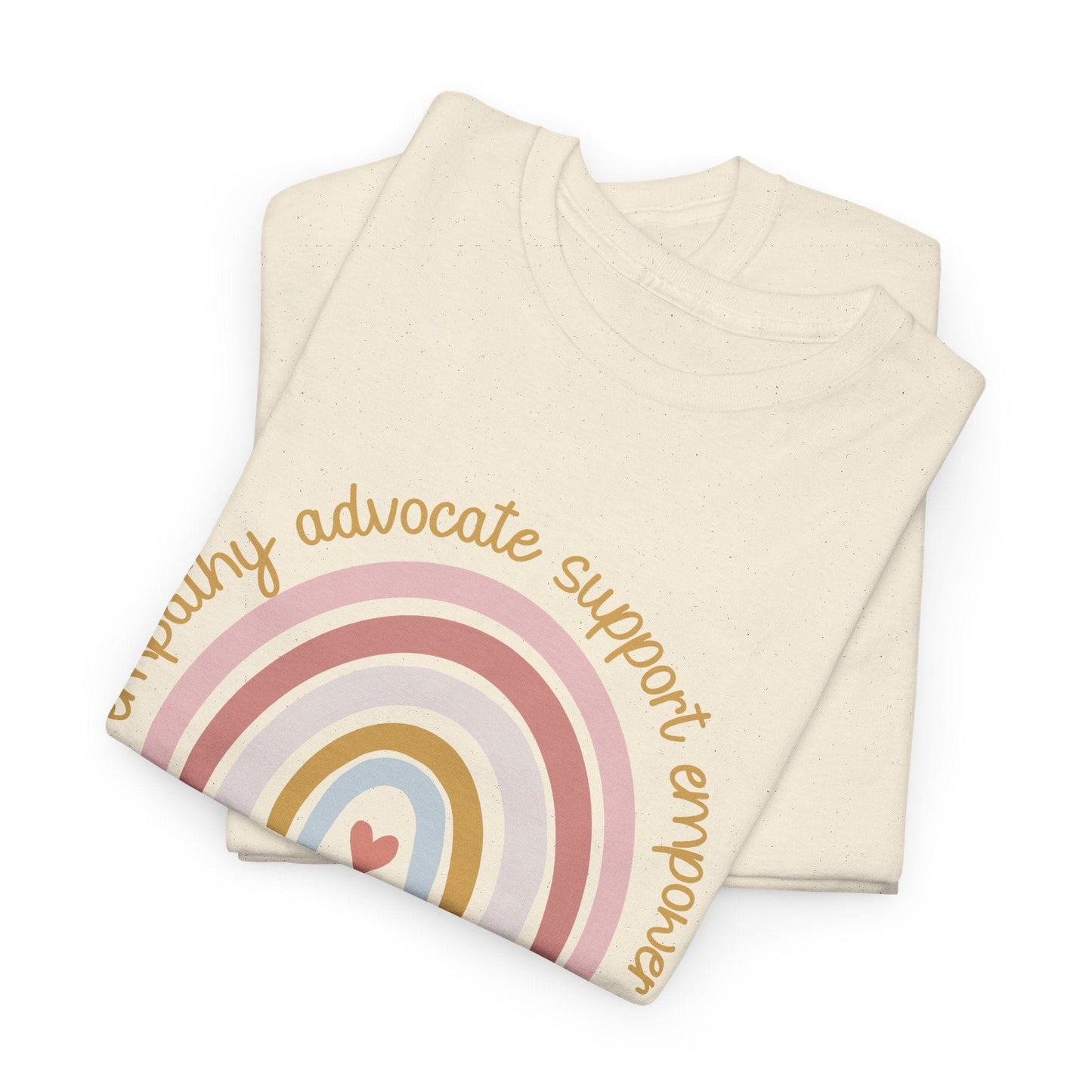 Ink and Charms Designs T-Shirt Empathy Advocate Social Worker Unisex Tee