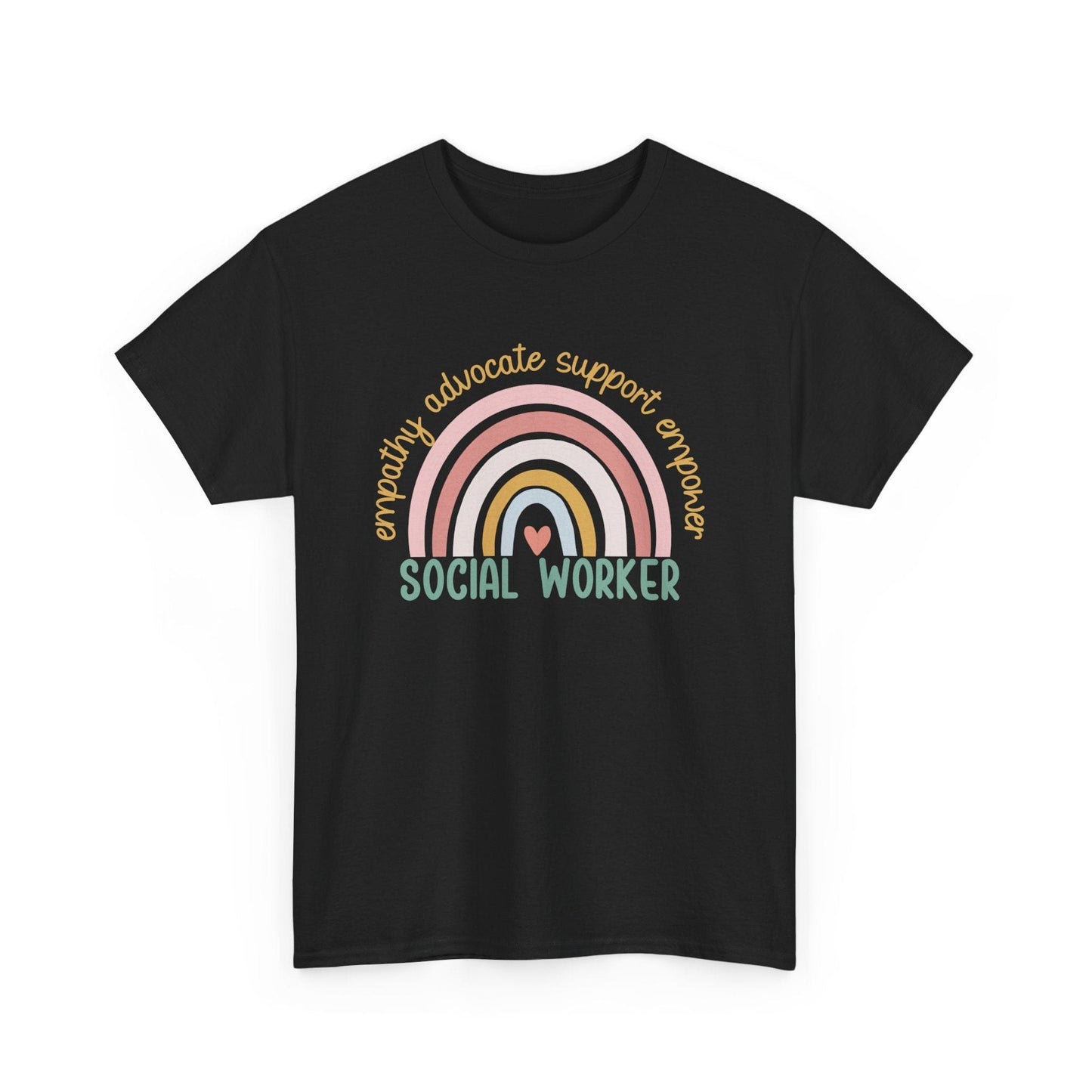 Ink and Charms Designs T-Shirt Empathy Advocate Social Worker Unisex Tee