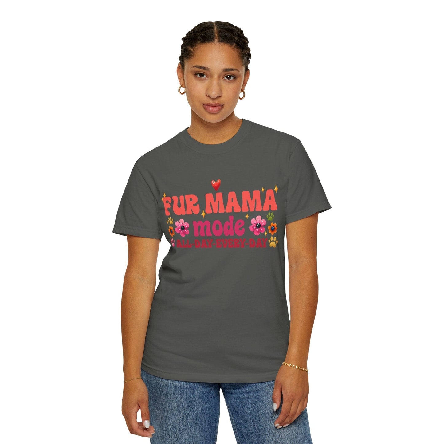 Printify T-Shirt Fur Mama Mode T-Shirt