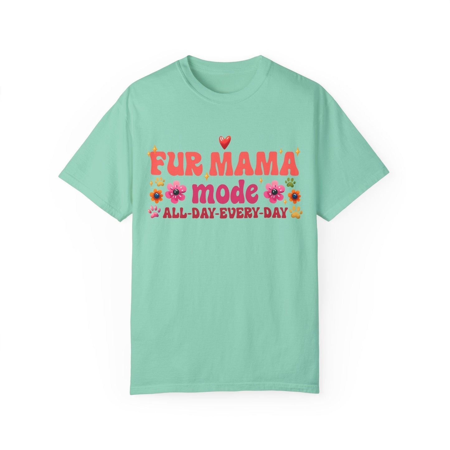 Printify T-Shirt Island Reef / S Fur Mama Mode T-Shirt