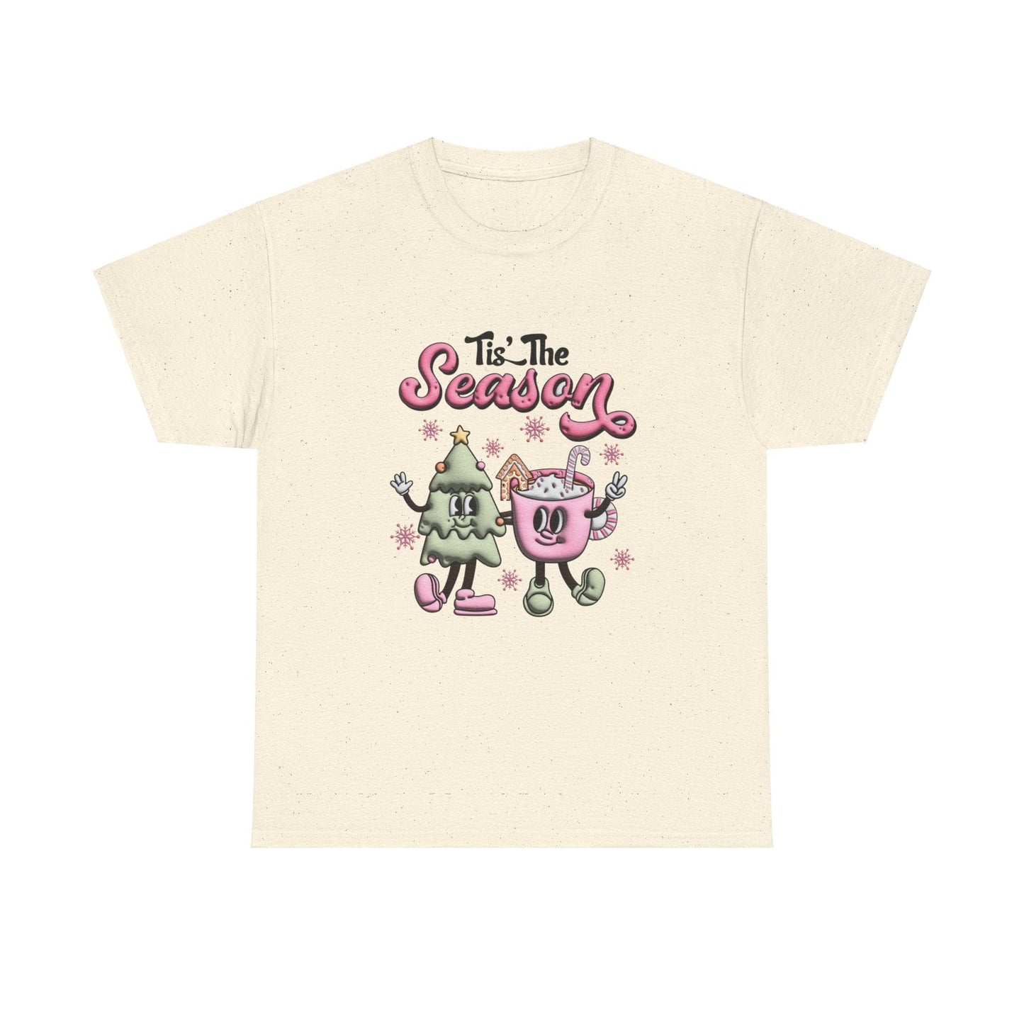 Ink and Charms Designs T-Shirt Natural / S Christmas Hot Cocoa Unisex Tee